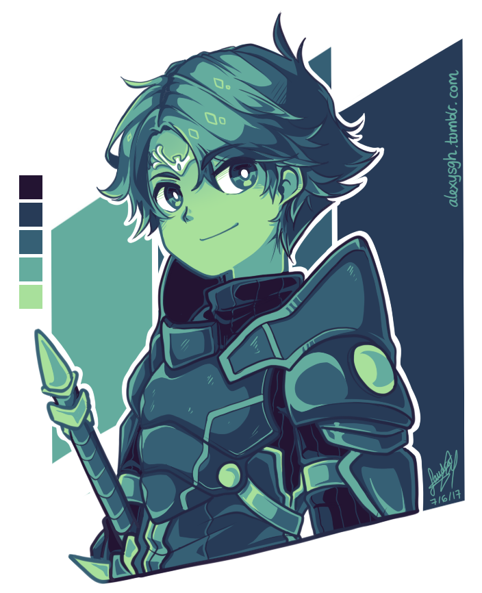 alm (fire emblem and 1 more) drawn by sandragh