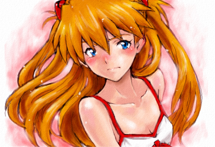 souryuu asuka langley (neon genesis evangelion and 2 more) drawn by harukaze_koucha