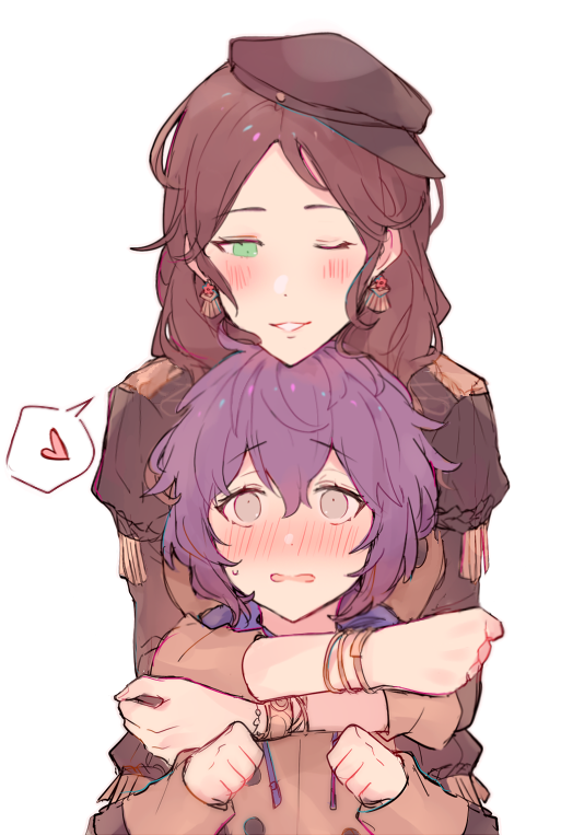 dorothea arnault and bernadetta von varley (fire emblem and 1 more) drawn by kvlen