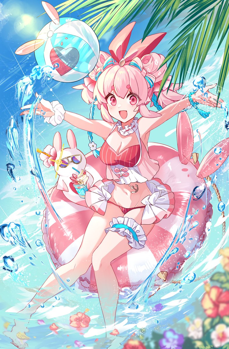 ryuhyo rione (indie virtual youtuber) drawn by macchoko