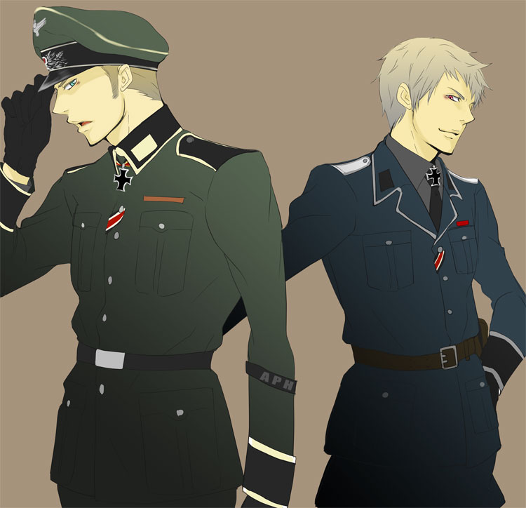 prussia and germany (axis powers hetalia) drawn by gigi5