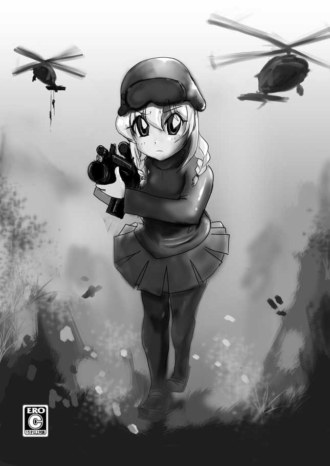 rebecca miyamoto (call of duty and 2 more) drawn by koucha_indian