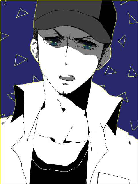 iori junpei (persona and 2 more) drawn by yui_(marine-drive)