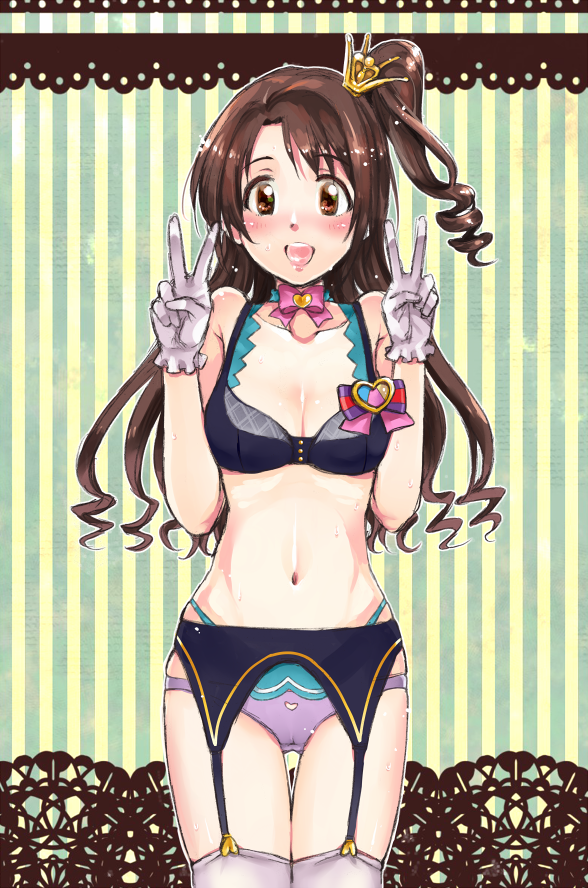 shimamura uzuki (idolmaster and 1 more) drawn by futou_ryouko