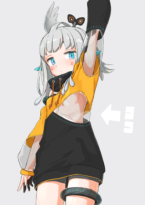 and uge (nanashi inc. and 1 more) drawn by rokkaku_game