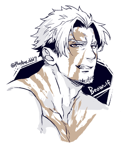beowulf (fate and 1 more) drawn by yamanome