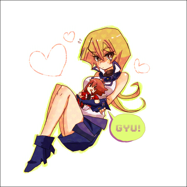 yuki judai and tenjouin asuka (yu-gi-oh! and 1 more) drawn by kuchibashi