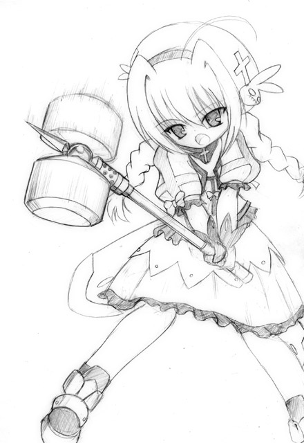 vita and graf eisen (lyrical nanoha and 2 more)