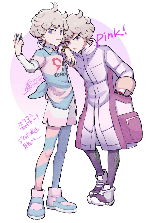 bede (pokemon and 2 more) drawn by sagemaru-br