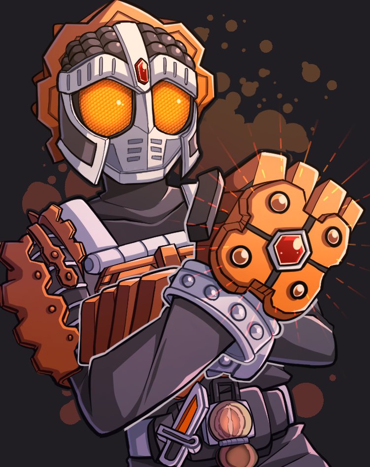 kamen rider knuckle (kamen rider and 1 more) drawn by 1jumangoku