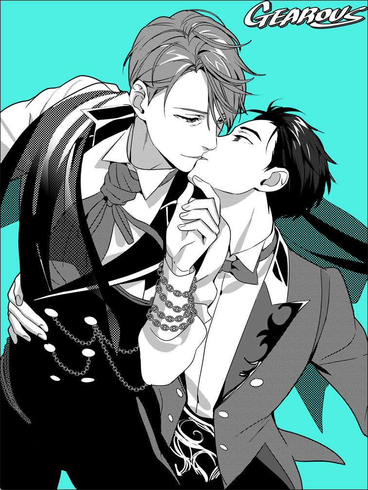 katsuki yuuri and viktor nikiforov (yuri!!! on ice) drawn by gearous