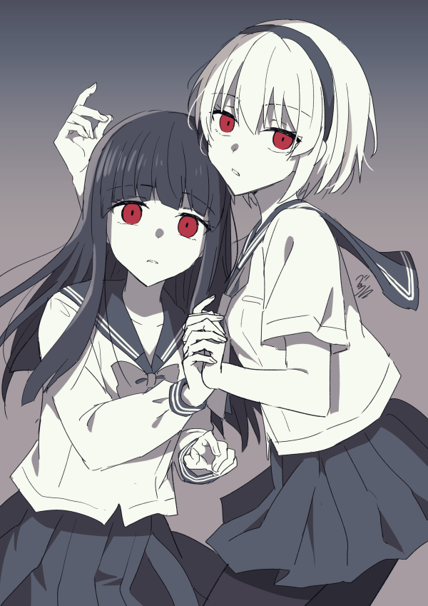 furude rika and houjou satoko (higurashi no naku koro ni and 1 more) drawn by bekkourico