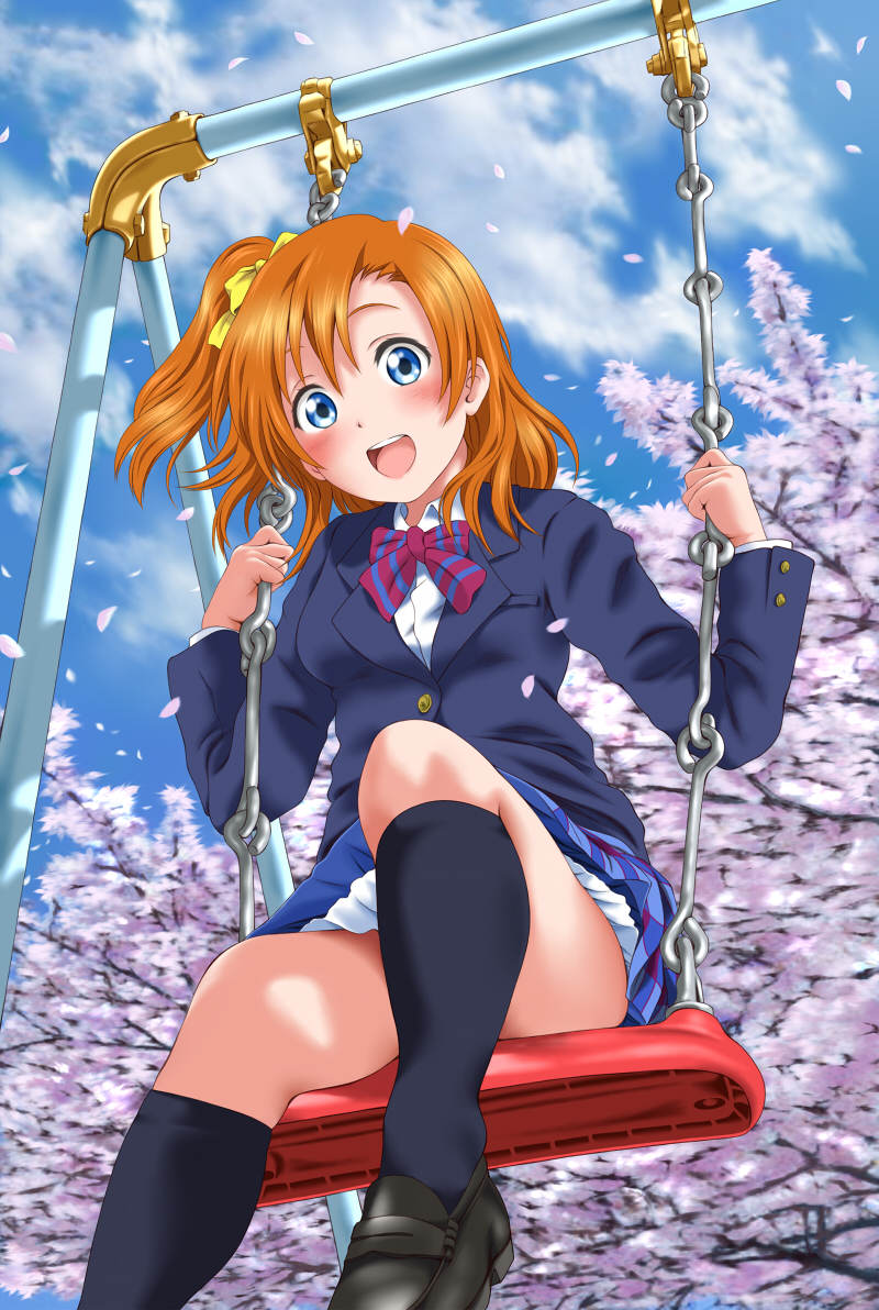 kosaka honoka (love live! and 1 more) drawn by keisuke_(0320030103200301)
