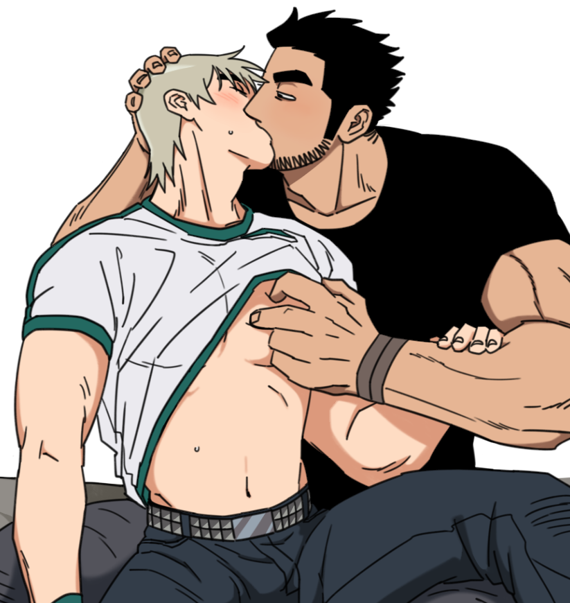 lucas lee and todd ingram (scott pilgrim and 1 more) drawn by balnom
