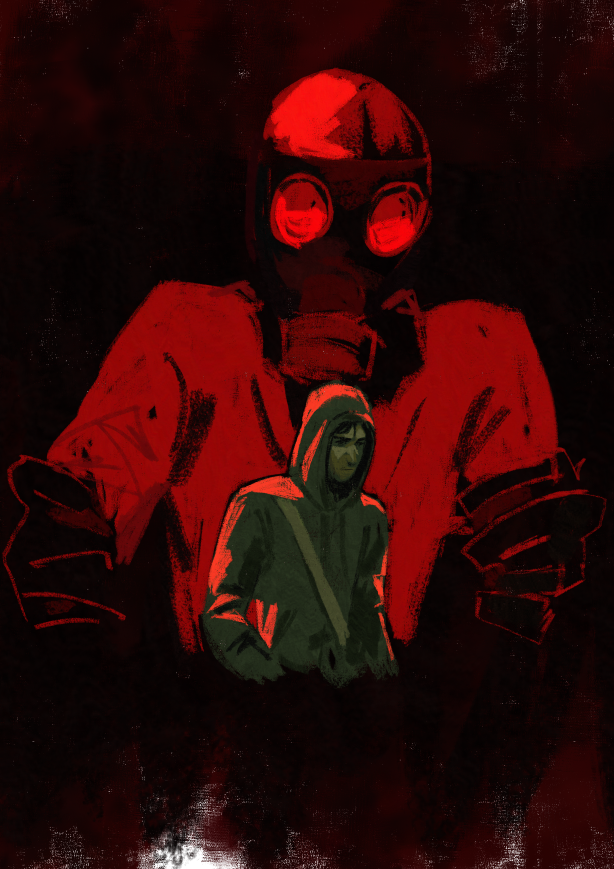 simon henriksson and dr purnell (cry of fear) drawn by neo_jpeg