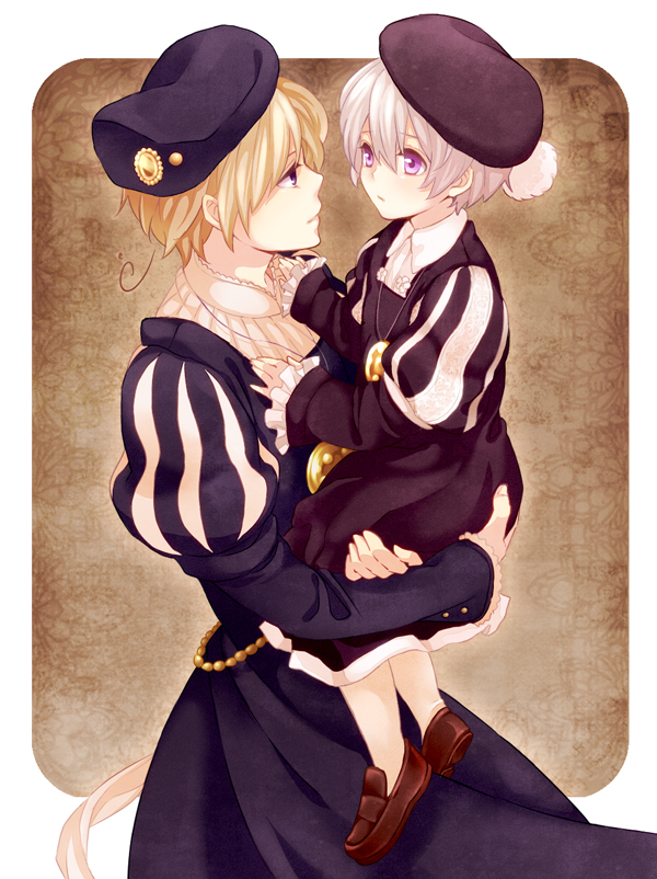 norway and iceland (axis powers hetalia) drawn by mizu_(mizkiaaa)