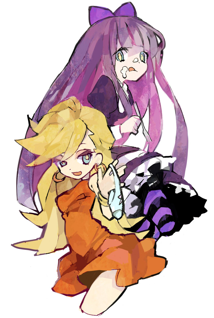 stocking and panty (panty & stocking with garterbelt) drawn by soto