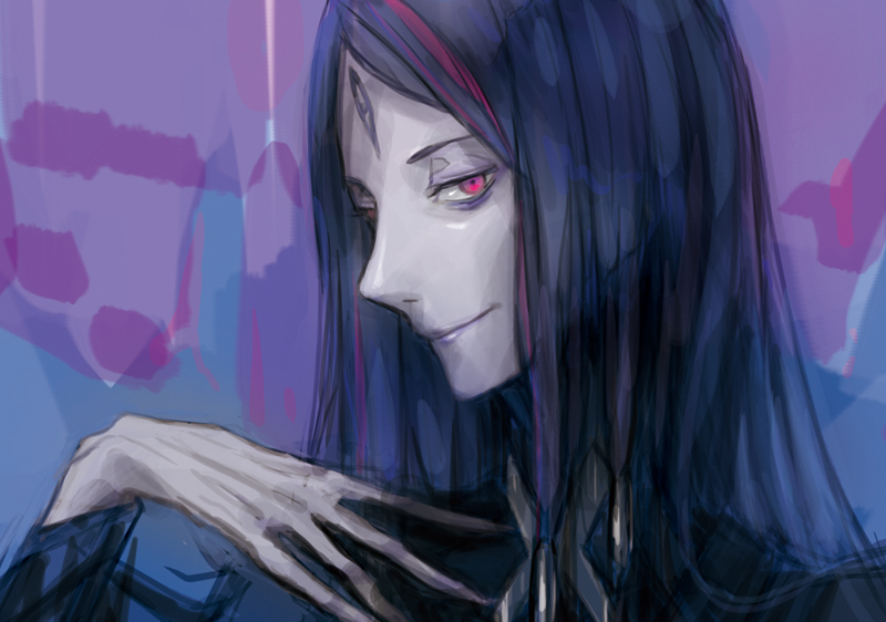thanatos (sound horizon and 1 more) drawn by kuroi_nyan