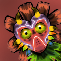 majora and skull kid (the legend of zelda and 1 more) drawn by linknico