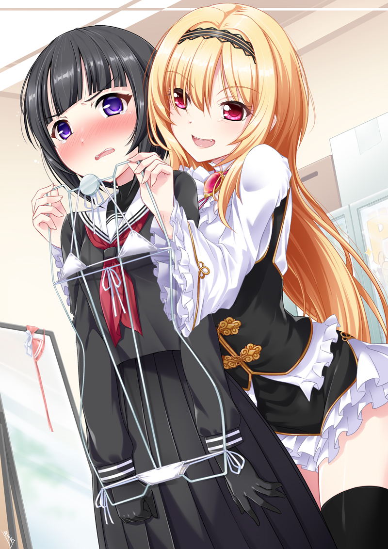 producer, p-head producer, shirayuki chiyo, and kurosaki chitose (idolmaster and 1 more) drawn by bunji