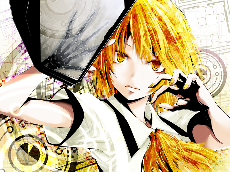 kagamine rin (vocaloid and 1 more) drawn by kitano_tomotoshi