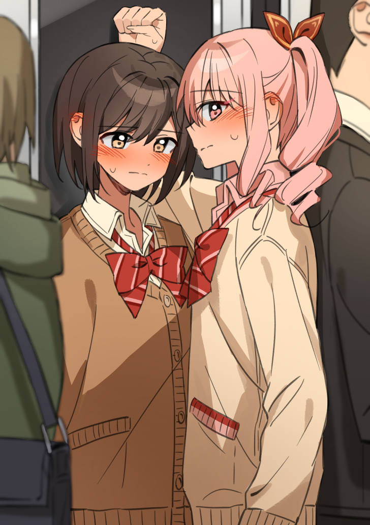 shinonome ena and akiyama mizuki (project sekai) drawn by namgic