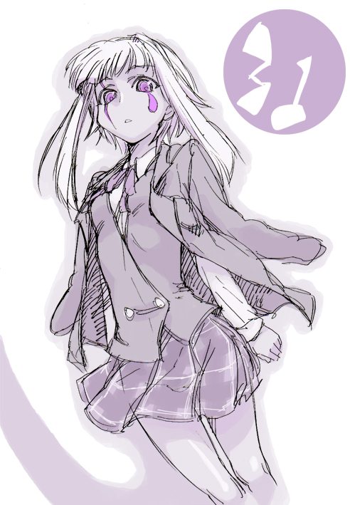 zazie rainyday (mahou sensei negima!) drawn by mikami_komata