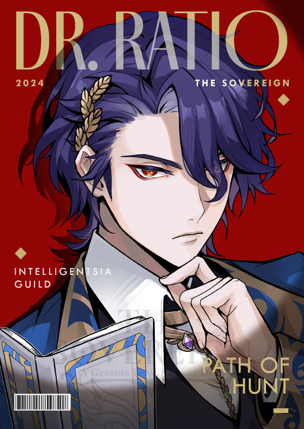 dr. ratio (honkai and 1 more) drawn by sovereignteam