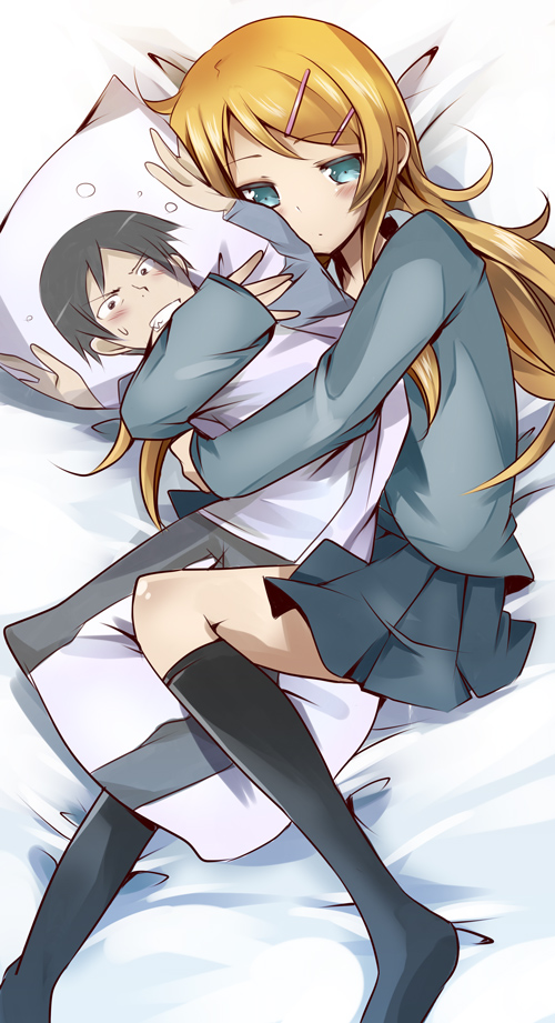 kousaka kirino and kousaka kyousuke (ore no imouto ga konna ni kawaii wake ga nai) drawn by mishima_kurone