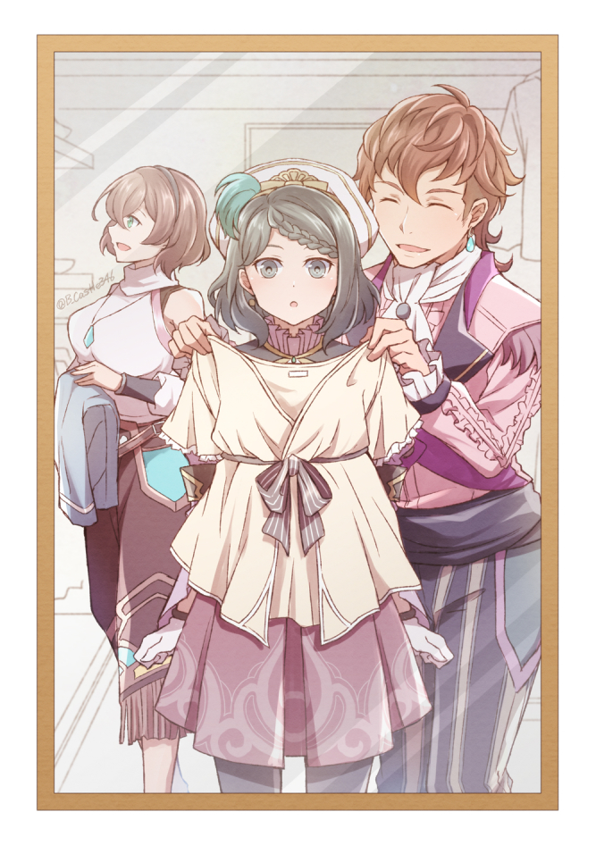 krysha pendleton, yufa gamberg, and chante (ys and 1 more) drawn by mishiro_(andante)