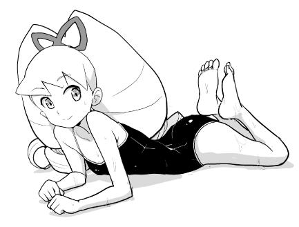 luna platz (mega man and 1 more) drawn by heriyama