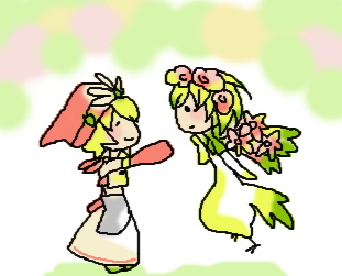 toto and elle (seiken densetsu and 1 more) drawn by sabo_(sabotaru)