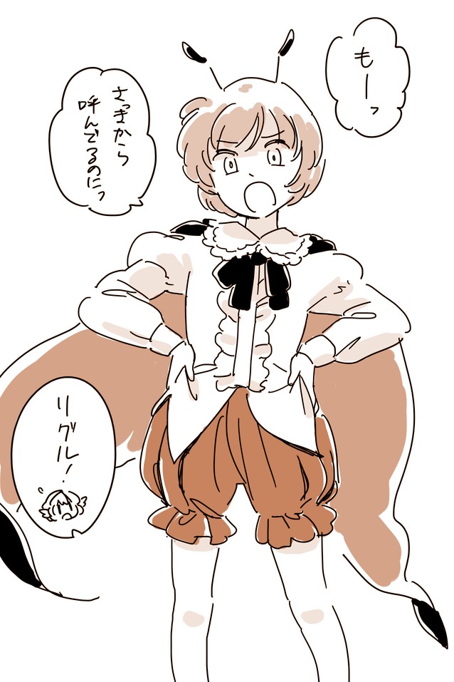mystia lorelei and wriggle nightbug (touhou and 1 more) drawn by mitsumoto_jouji