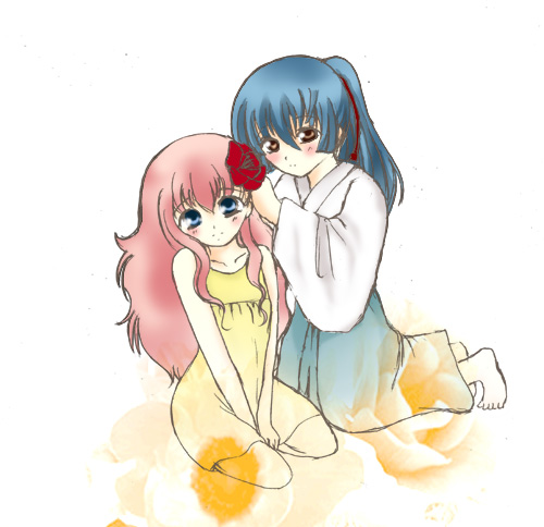 sheryl nome and saotome alto (macross and 1 more)