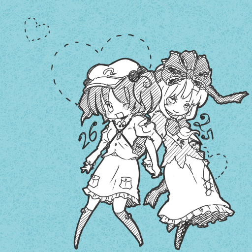 kawashiro nitori and kagiyama hina (touhou) drawn by korona
