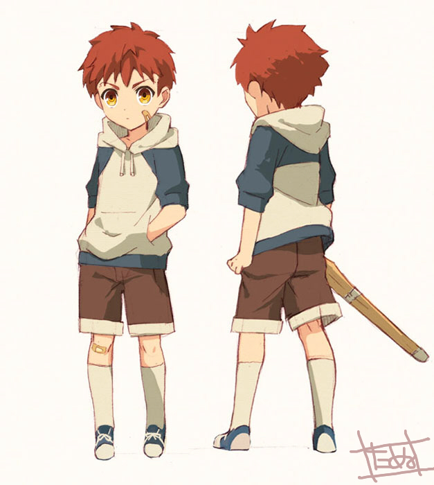 emiya shirou (fate and 1 more) drawn by inaho178