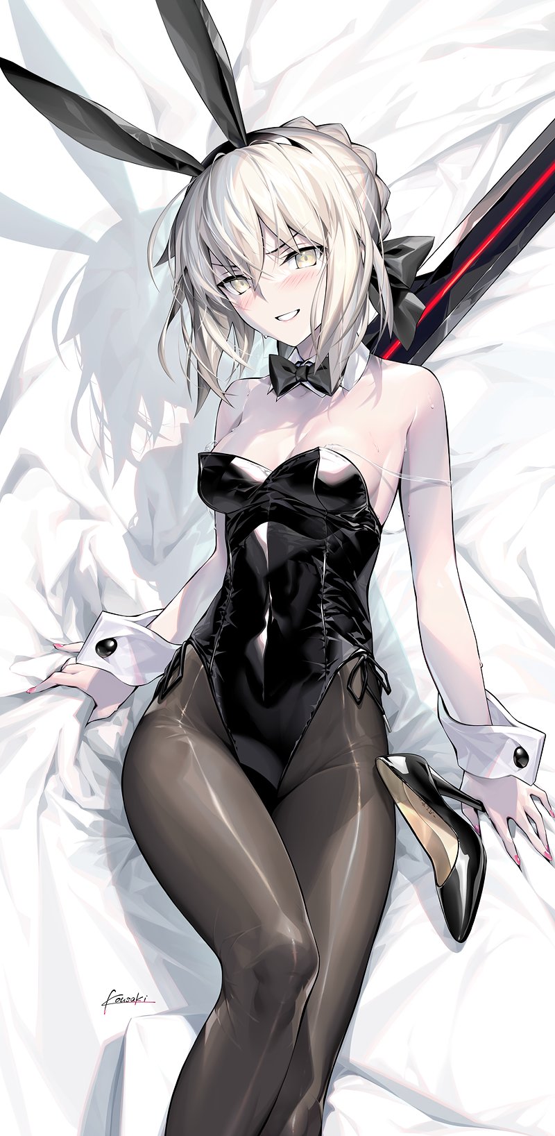 artoria pendragon and saber alter (fate and 1 more) drawn by kousaki_rui