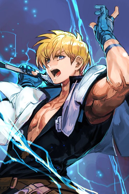 ky kiske (guilty gear and 1 more) drawn by hungry_clicker