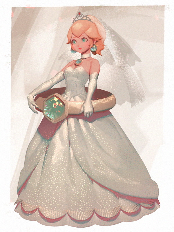 princess peach (mario and 1 more) drawn by bellhenge