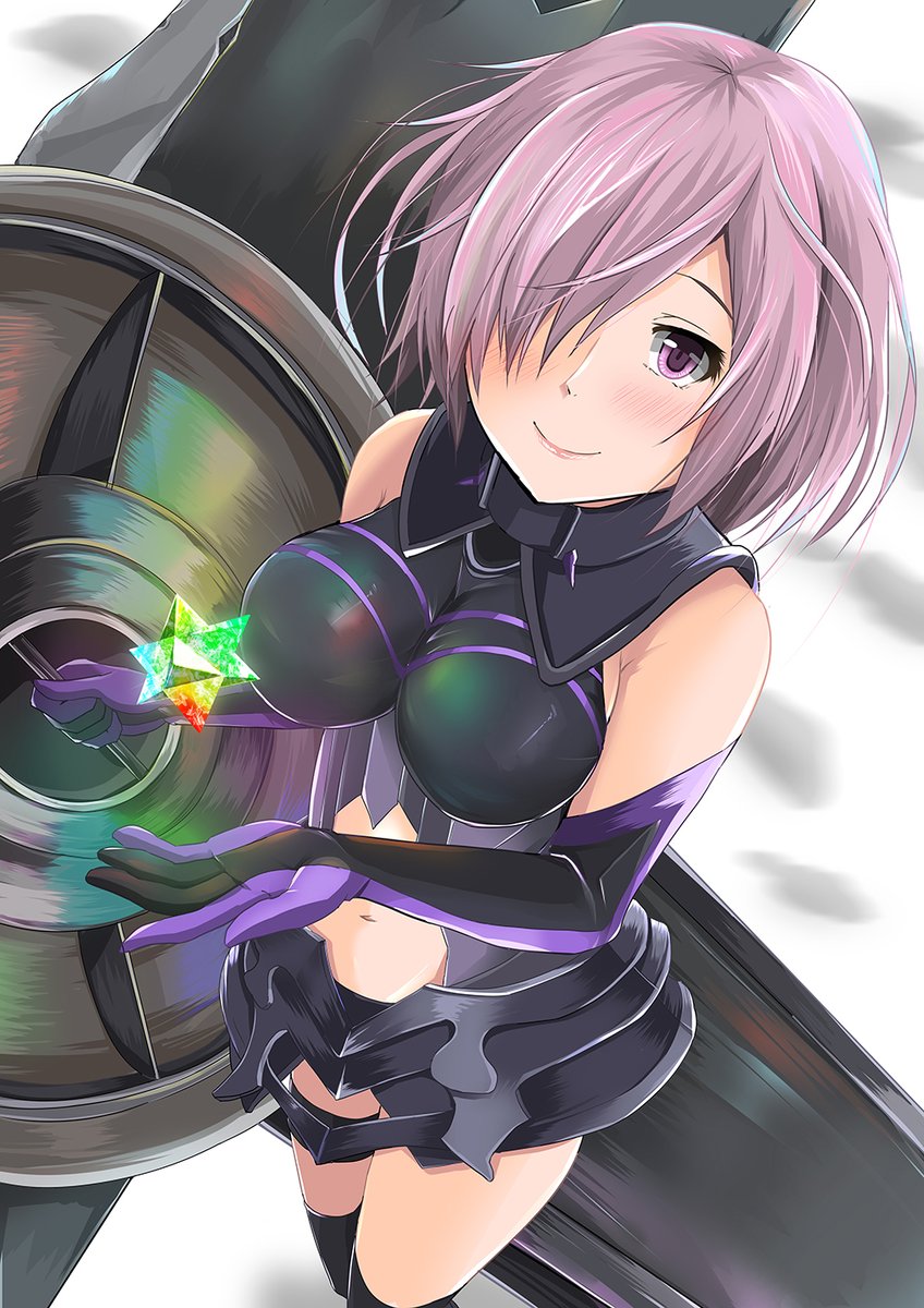 mash kyrielight (fate and 1 more) drawn by kanzaki_kureha