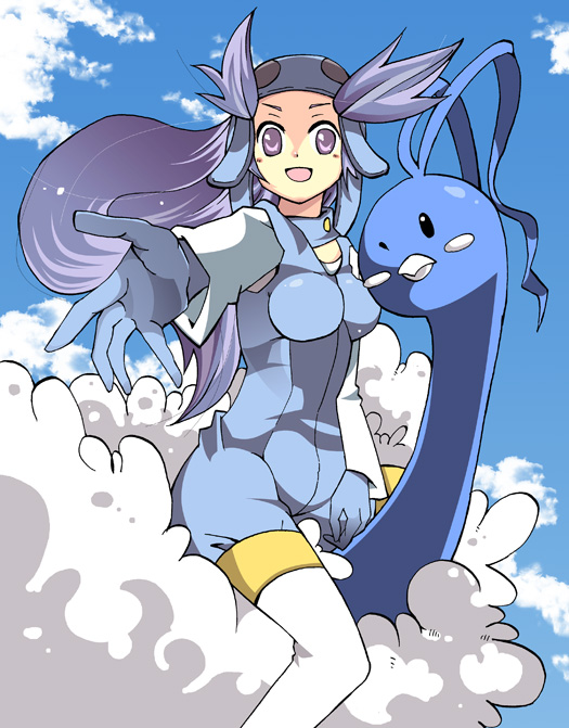 altaria and winona (pokemon and 1 more) drawn by matsumoto_waka