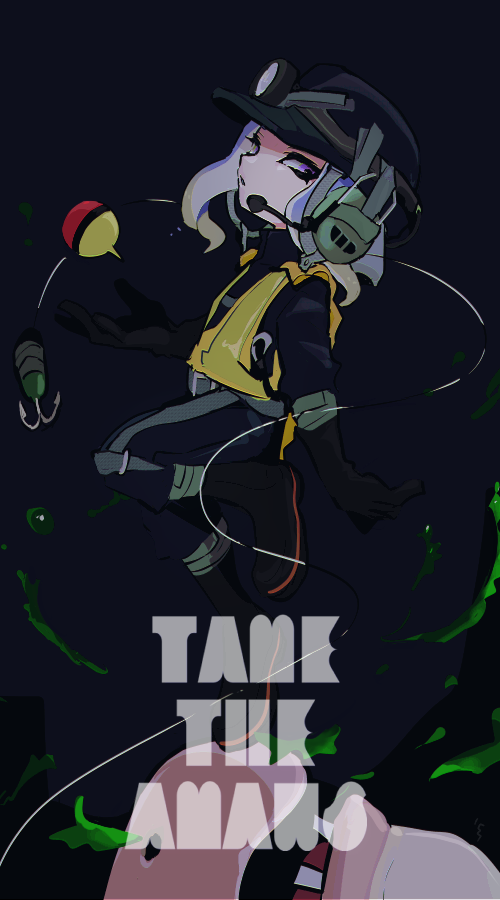octoling player character, octoling girl, and maws (splatoon) drawn by imaikuy0
