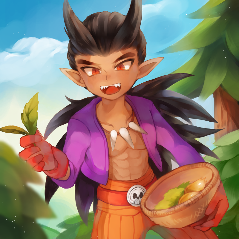 sidoh (dragon quest and 1 more) drawn by hotaro_(bread_fusa)