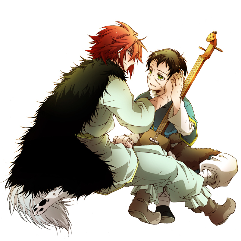 shut hell, yurul, and sudou (shut hell) drawn by takagi_kick
