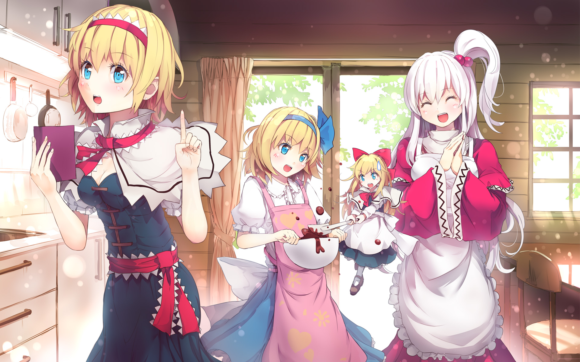 Alice Margatroid Shanghai Doll Shinki And Alice Margatroid Touhou And 1 More Drawn By Culter Danbooru