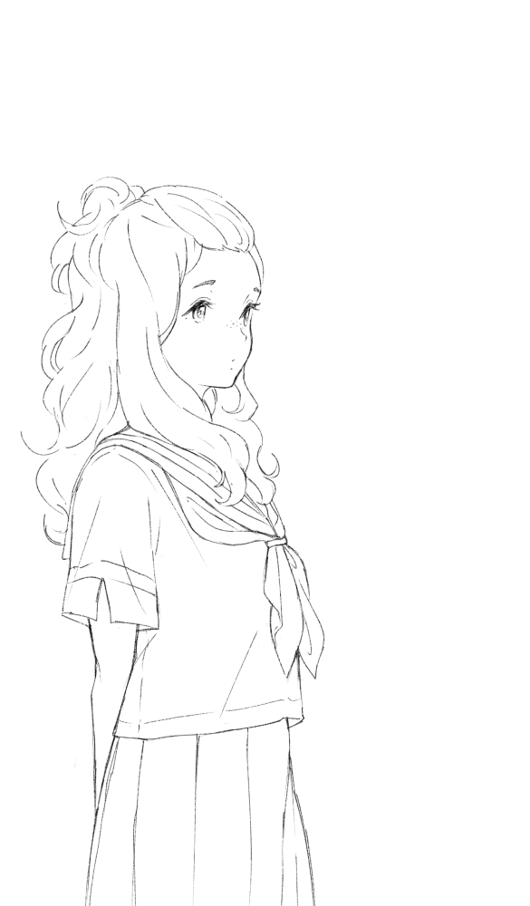 kenzaki ririka (hibike! euphonium and 1 more) drawn by shibasaki_shouji