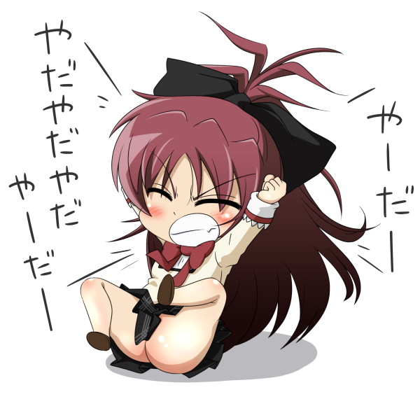 sakura kyoko (mahou shoujo madoka magica) drawn by mizushima_(p201112)