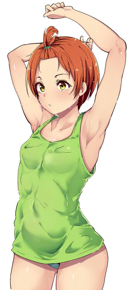 hoshizora rin (love live! and 1 more) drawn by alp
