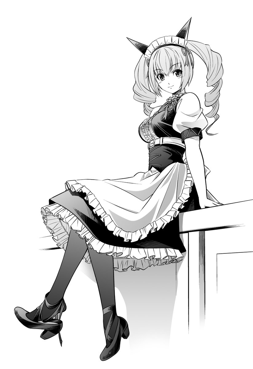 akiha rumiho (science adventure and 1 more) drawn by eibon