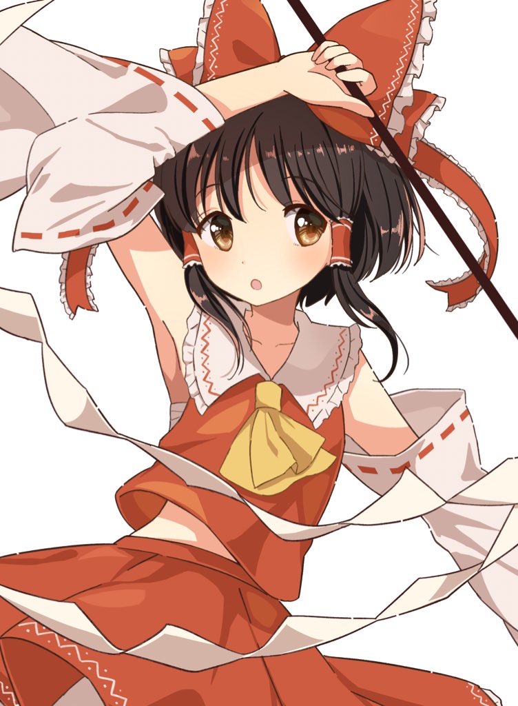 hakurei reimu (touhou and 1 more) drawn by utako_(kuromosuki)
